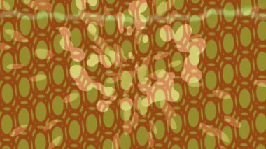 Benzersiz dijital animasyon tarzı grafikleri olan yaratıcı ortam tasarımı için yenilikçi hareket dokusu