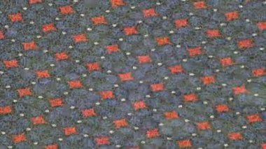 Estetik doku arkaplan tasarımı renkli hareket grafikleri ile moda film giriş profosyoneli