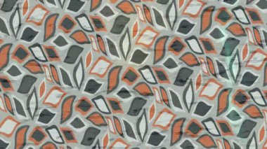 Benzersiz dijital animasyon tarzı grafikleri olan yaratıcı ortam tasarımı için yenilikçi hareket dokusu