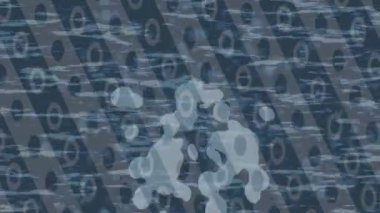 Dijital doku yüzey tasarım biçimi ile modern video animasyonu için gelişmiş hareket grafikleri