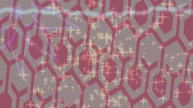 Benzersiz hareket grafikleri tasarım sanatına sahip yaratıcı film üretimi için özet bir arkaplan