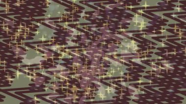 Soyut hareket desenli fütüristik video üretimi için dinamik dijital arkaplan