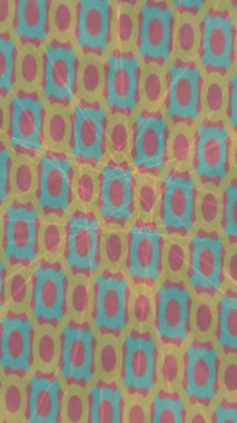 Dijital doku yüzey tasarım biçimi ile modern video animasyonu için gelişmiş hareket grafikleri