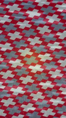 Estetik doku arkaplan tasarımı renkli hareket grafikleri ile moda film giriş profosyoneli