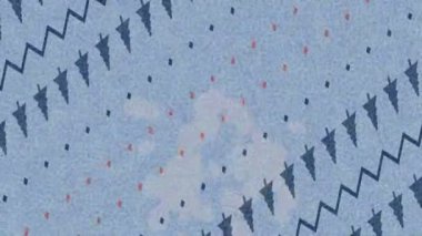 Benzersiz dijital hareket grafiklerine sahip yaratıcı sinematik projeler için yumuşak animasyon yüzeyi