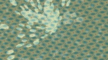 Soyut hareket desenli fütüristik video üretimi için dinamik dijital arkaplan