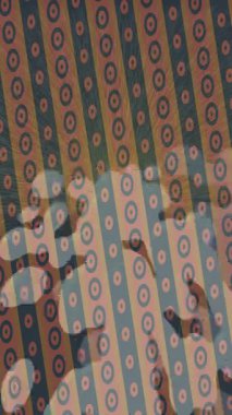 Yaratıcı video düzenleme film arkaplan tasarımı için minimalist organik hareket grafikleri