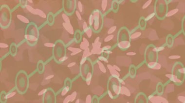 Lüks hareket projeleri için soyut tasarım stili animasyonu olan üst düzey dijital doku