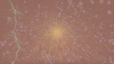 Lüks hareket projeleri için soyut tasarım stili animasyonu olan üst düzey dijital doku