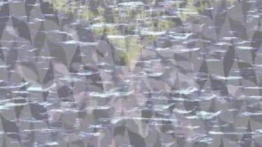 Organik desenli yüzey giriş stili video film sanatı ile soyut arkaplan tasarımı