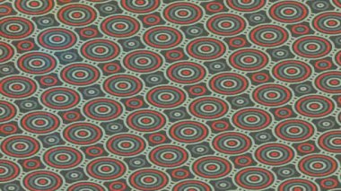 Benzersiz dijital animasyon tarzı grafikleri olan yaratıcı ortam tasarımı için yenilikçi hareket dokusu