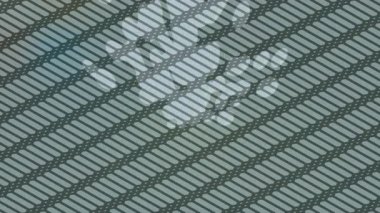 Benzersiz hareket grafikleri tasarım sanatına sahip yaratıcı film üretimi için özet bir arkaplan