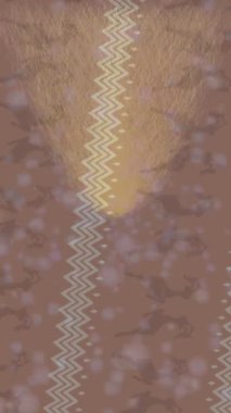 Modern medya üretimi için fütüristik dijital soyut doku sinematik tarz hareketli grafik ögesi