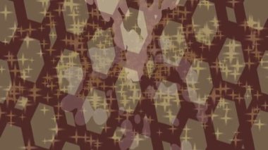 Lüks hareket projeleri için soyut tasarım stili animasyonu olan üst düzey dijital doku