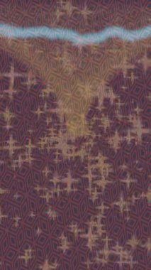 Benzersiz video giriş tasarımı projeleri için detaylı yüzey kalıbı film animasyon stili grafik girişi