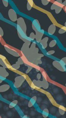 Benzersiz dijital hareket grafiklerine sahip yaratıcı sinematik projeler için yumuşak animasyon yüzeyi