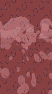 Organik desenli yüzey giriş stili video film sanatı ile soyut arkaplan tasarımı