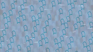 Lüks hareket projeleri için soyut tasarım stili animasyonu olan üst düzey dijital doku