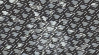 Benzersiz dijital hareket grafiklerine sahip yaratıcı sinematik projeler için yumuşak animasyon yüzeyi