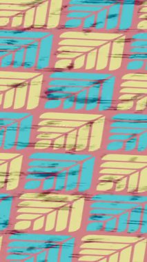 Benzersiz video giriş tasarımı projeleri için detaylı yüzey kalıbı film animasyon stili grafik girişi