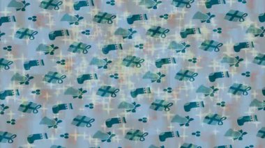 Soyut hareket desenli fütüristik video üretimi için dinamik dijital arkaplan