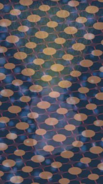 Benzersiz dijital animasyon tarzı grafikleri olan yaratıcı ortam tasarımı için yenilikçi hareket dokusu