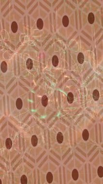 Estetik doku arkaplan tasarımı renkli hareket grafikleri ile moda film giriş profosyoneli