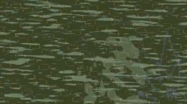 Organik desenli yüzey giriş stili video film sanatı ile soyut arkaplan tasarımı