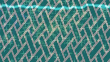 Soyut hareket desenli fütüristik video üretimi için dinamik dijital arkaplan