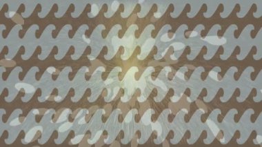 Benzersiz dijital animasyon tarzı grafikleri olan yaratıcı ortam tasarımı için yenilikçi hareket dokusu