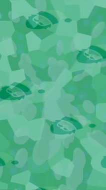 Benzersiz hareket grafikleri tasarım sanatına sahip yaratıcı film üretimi için özet bir arkaplan