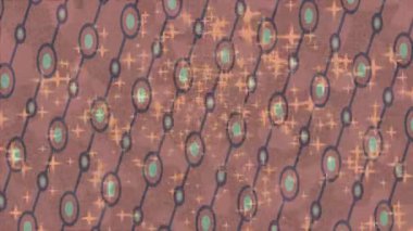 Modern medya üretimi için fütüristik dijital soyut doku sinematik tarz hareketli grafik ögesi