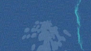 Benzersiz dijital animasyon tarzı grafikleri olan yaratıcı ortam tasarımı için yenilikçi hareket dokusu