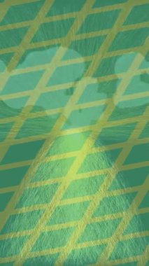 Lüks hareket projeleri için soyut tasarım stili animasyonu olan üst düzey dijital doku