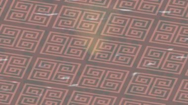 Organik desenli yüzey giriş stili video film sanatı ile soyut arkaplan tasarımı