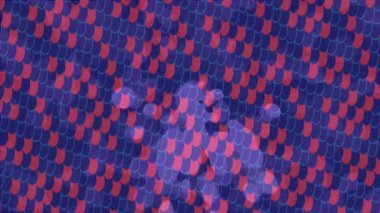 Soyut hareket desenli fütüristik video üretimi için dinamik dijital arkaplan