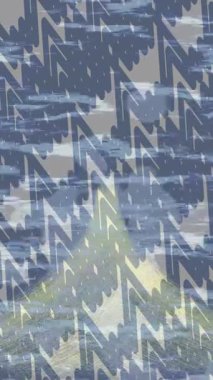 Dijital doku yüzey tasarım biçimi ile modern video animasyonu için gelişmiş hareket grafikleri