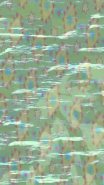 Dijital doku yüzey tasarım biçimi ile modern video animasyonu için gelişmiş hareket grafikleri