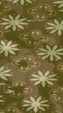 Soyut hareket desenli fütüristik video üretimi için dinamik dijital arkaplan