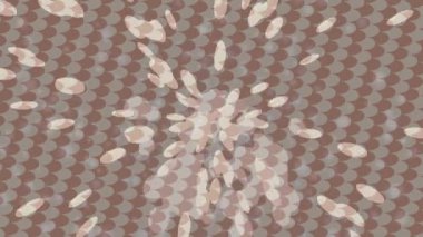 Benzersiz dijital animasyon tarzı grafikleri olan yaratıcı ortam tasarımı için yenilikçi hareket dokusu