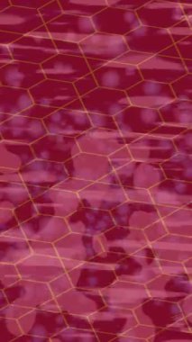 Soyut hareket desenli fütüristik video üretimi için dinamik dijital arkaplan