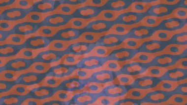 Dijital doku yüzey tasarım biçimi ile modern video animasyonu için gelişmiş hareket grafikleri