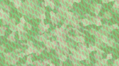 Benzersiz dijital animasyon tarzı grafikleri olan yaratıcı ortam tasarımı için yenilikçi hareket dokusu