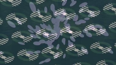 Modern medya üretimi için fütüristik dijital soyut doku sinematik tarz hareketli grafik ögesi