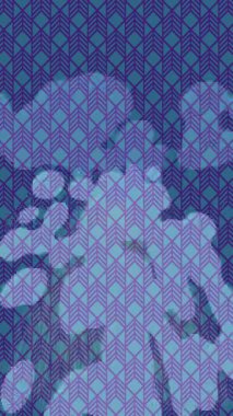 Dijital doku yüzey tasarım biçimi ile modern video animasyonu için gelişmiş hareket grafikleri