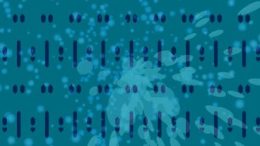 Soyut hareket desenli fütüristik video üretimi için dinamik dijital arkaplan