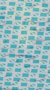 Benzersiz dijital animasyon tarzı grafikleri olan yaratıcı ortam tasarımı için yenilikçi hareket dokusu