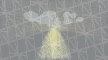 Dijital doku yüzey tasarım biçimi ile modern video animasyonu için gelişmiş hareket grafikleri