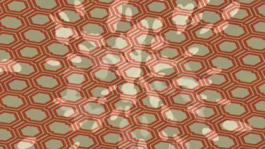 Benzersiz video giriş tasarımı projeleri için detaylı yüzey kalıbı film animasyon stili grafik girişi