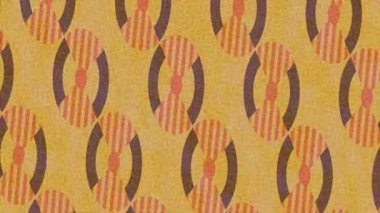 Benzersiz dijital animasyon tarzı grafikleri olan yaratıcı ortam tasarımı için yenilikçi hareket dokusu